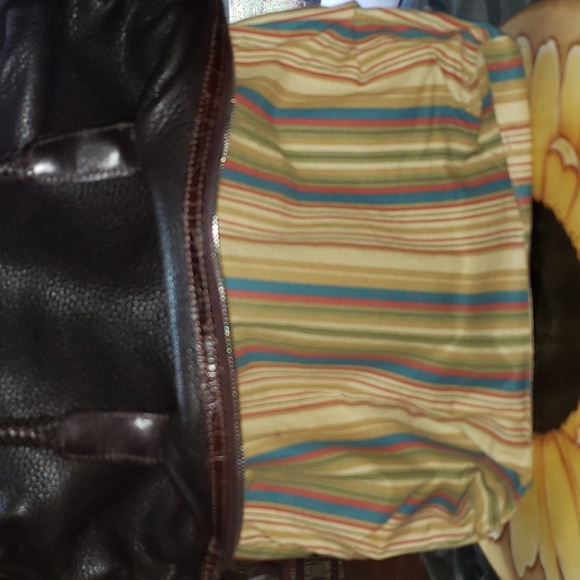 FF 💘🖤💘 BRIGHTON HOBO VINTAGE PEBBLED & CROC LEATHER SHOULDER PURSE BAG - Picture 14 of 14